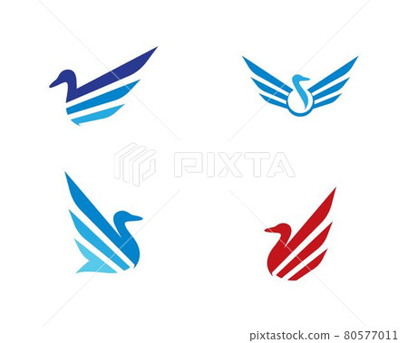 Duck logo template 80577011