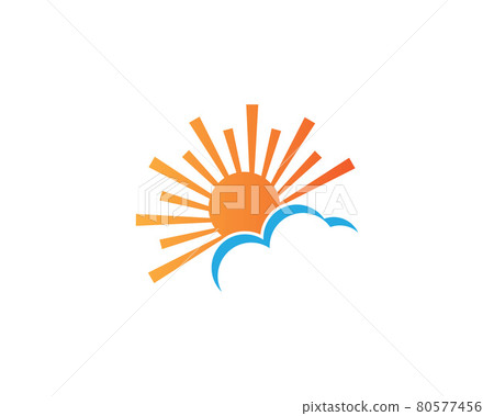 Summer symbol vector icon illustration 80577456