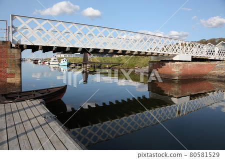 The Frederik VII canal in Logstor, Denmark The Frederik VII canal in Logstor, Denmark 80581529