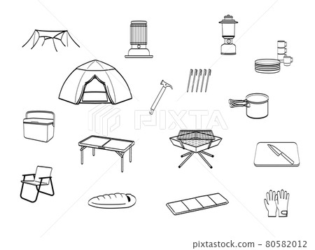 What you need for camping 80582012