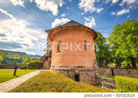 Historic building in Kremnica, important medieval mining town, S 80582620