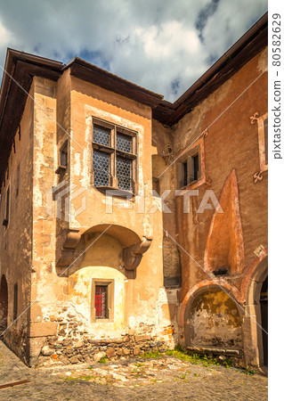 Historic building in Kremnica, important medieval mining town, S 80582629