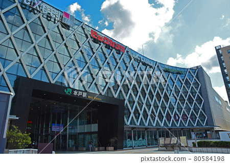 水戶站南口周邊的街景 水戶站南口周邊的街景 80584198