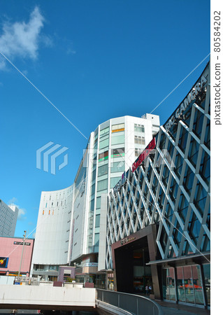 水戶站南口周邊的街景 80584202