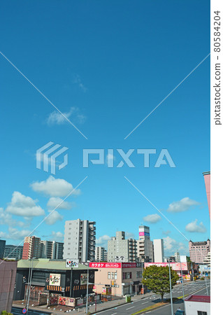水戶站南口周邊的街景 水戶站南口周邊的街景 80584204