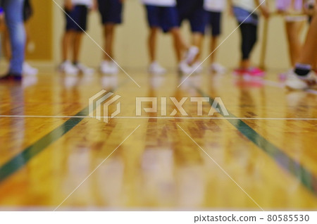 Gymnasium floor Gymnasium floor 80585530