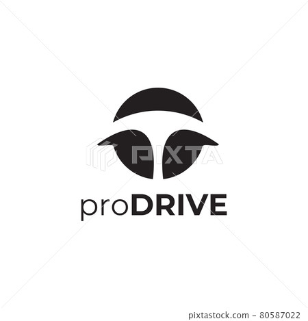 Driving course logo design template Driving course logo design template 80587022