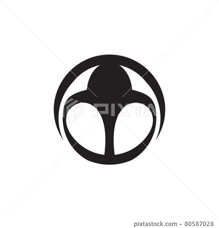 Driving course logo design template Driving course logo design template 80587028