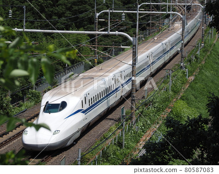 Shinkansen N700S J5 formation at Sekigahara 80587083