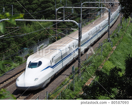 Shinkansen N700S J1 formation at Sekigahara 80587093