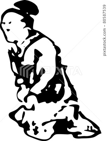 接單的中腰女僕 80587539