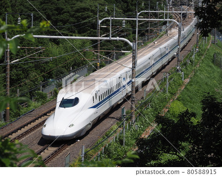 Shinkansen N700A at Sekigahara Shinkansen N700A at Sekigahara 80588915
