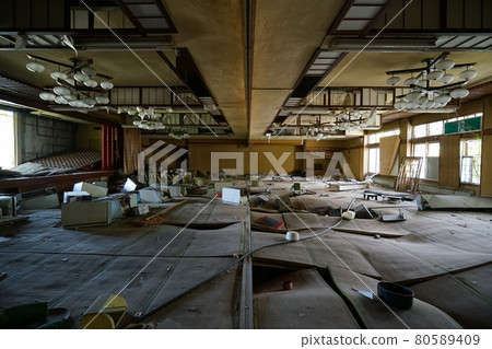 Ruins Abandoned Hotel Omiya Abandoned Hotel Abandoned Hot Spring Ryokan in Minakami Town, Tone District, Gunma Prefecture 80589409
