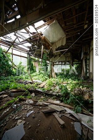 Ruins Abandoned Hotel Omiya Abandoned Hotel Abandoned Hot Spring Ryokan in Minakami Town, Tone District, Gunma Prefecture 80589534