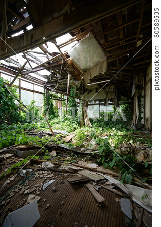 Ruins Abandoned Hotel Omiya Abandoned Hotel Abandoned Hot Spring Ryokan in Minakami Town, Tone District, Gunma Prefecture 80589535