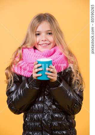Hot drink in cold weather Hot drink in cold weather 80590265