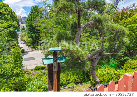 雨季後第一天東京清水觀音堂的街景 80592727