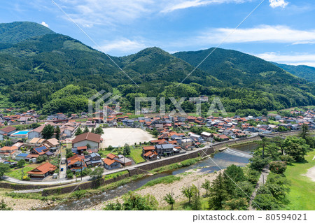 Cityscape of Tsuwano Town Tsuwano Town, Kanoashi District, Shimane Prefecture 80594021