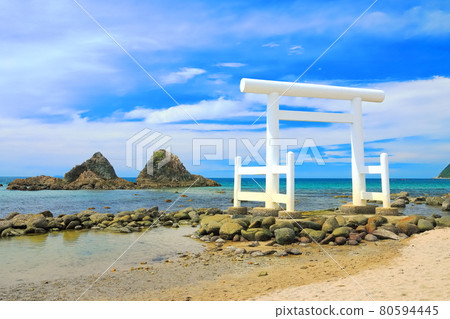 [福岡縣] 晴天的櫻井二見浦 Meotoiwa 80594445