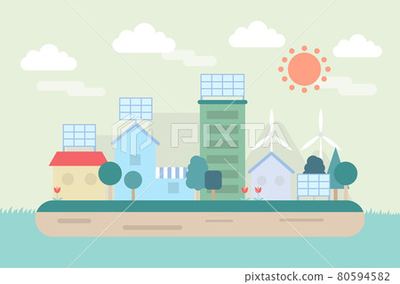 太陽能發電 太陽能發電 80594582