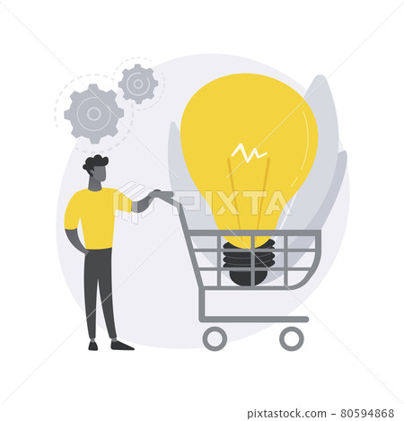 E-commerce development abstract concept vector illustration. E-commerce development abstract concept vector illustration. 80594868