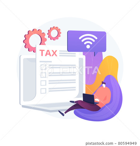 Convenient paying service vector concept metaphor Convenient paying service vector concept metaphor 80594949