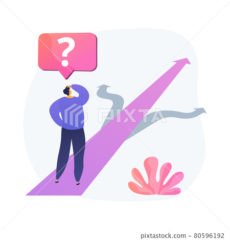 Choice abstract concept vector illustration. Choice abstract concept vector illustration. 80596192