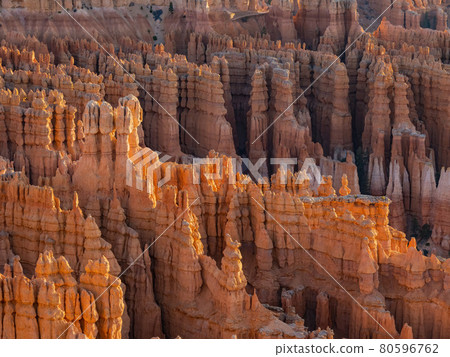 Beautiful sunrise of the Inspiration Point of Bryce Canyon National Park Beautiful sunrise of the Inspiration Point of Bryce Canyon National Park 80596762