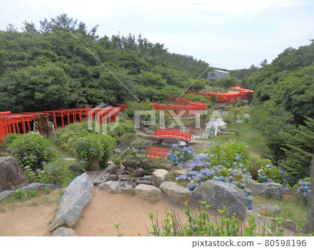 高山稻荷神社千本鳥居 高山稻荷神社千本鳥居 80598196