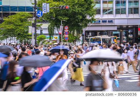 Tokyo cityscape of Japan Over 4,000 ... Dreadful Tokyo 4058 people. Olympic madness, Shibuya's big explosion does not stop = July 31 80600036