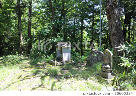 Small-diameter stone Buddha statue of prayer Awazu Onsen (Komatsu City, Ishikawa Prefecture) 80600354