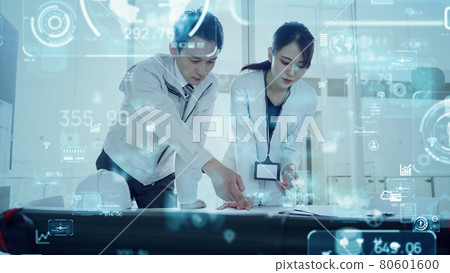 Doctor using tablet Medical technology Digital transformation 80601600