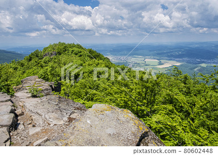 Sninsky Kamen hill, Vihorlat mountains, East Slovakia 80602448