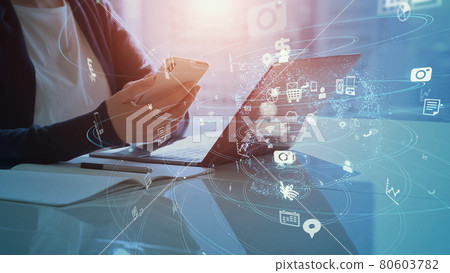 Mobile network IoT ICT 80603782