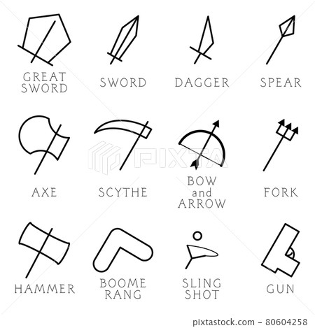 Weapon list Weapon list 80604258