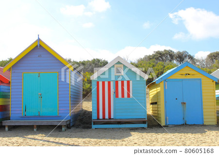 Brighton Beach in Melbourne Brighton Beach in Melbourne 80605168
