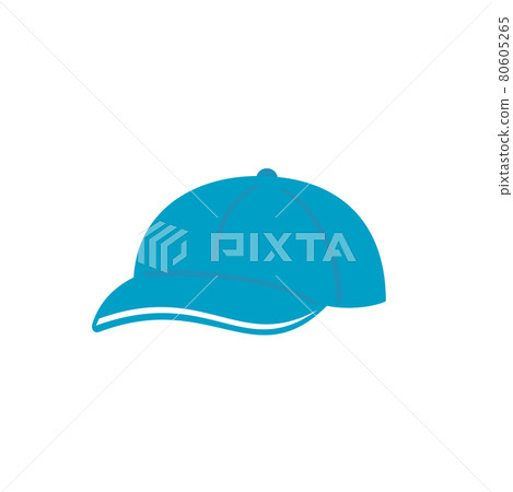 Illustration image of baseball hat Illustration image of baseball hat 80605265