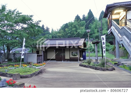 岡山縣美作市赤頭鐵道“宮本武藏站” 80606727