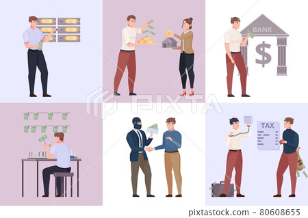 Cash Money Six Square Compositions 80608655