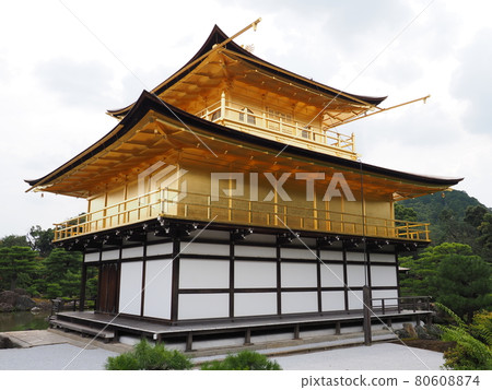 夏季更換金閣寺茅草屋頂後 夏季更換金閣寺茅草屋頂後 80608874