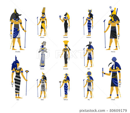 Egypt Ancient Gods Set 80609179