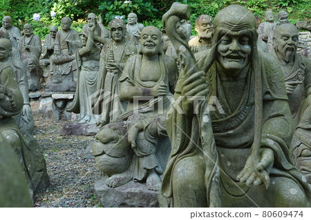 四國聖地第66座庵堂羅漢長壽像 80609474