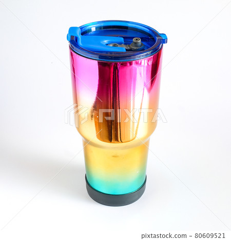 Large colorful water bottle for keeping temperature. Large colorful water bottle for keeping temperature. 80609521