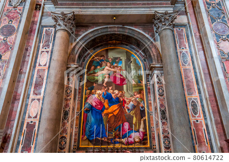 Basilica of saint Peter, Vatican city, Vatican 80614722