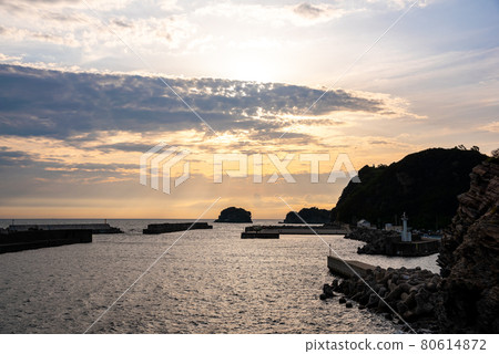 《Wakayama》 Evening view of Saikazaki 80614872