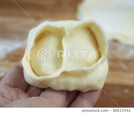 Manty. Steam manti with juicy filling. Manty. Steam manti with juicy filling. 80615342