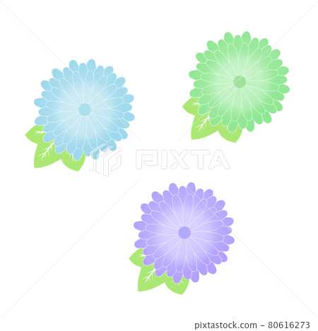 酷菊花圖標集 80616273