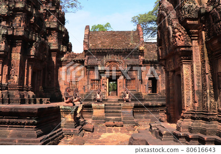 Angkor Wat archaeological site, treasure, Banteay Srei archaeological site / Cambodian landscape Angkor Wat archaeological site, treasure, Banteay Srei archaeological site / Cambodian landscape 80616643