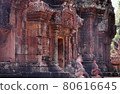Angkor Wat archaeological site, treasure, Banteay Srei archaeological site / Cambodian landscape 80616645