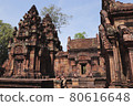 Angkor Wat archaeological site, treasure, Banteay Srei archaeological site / Cambodian landscape 80616648
